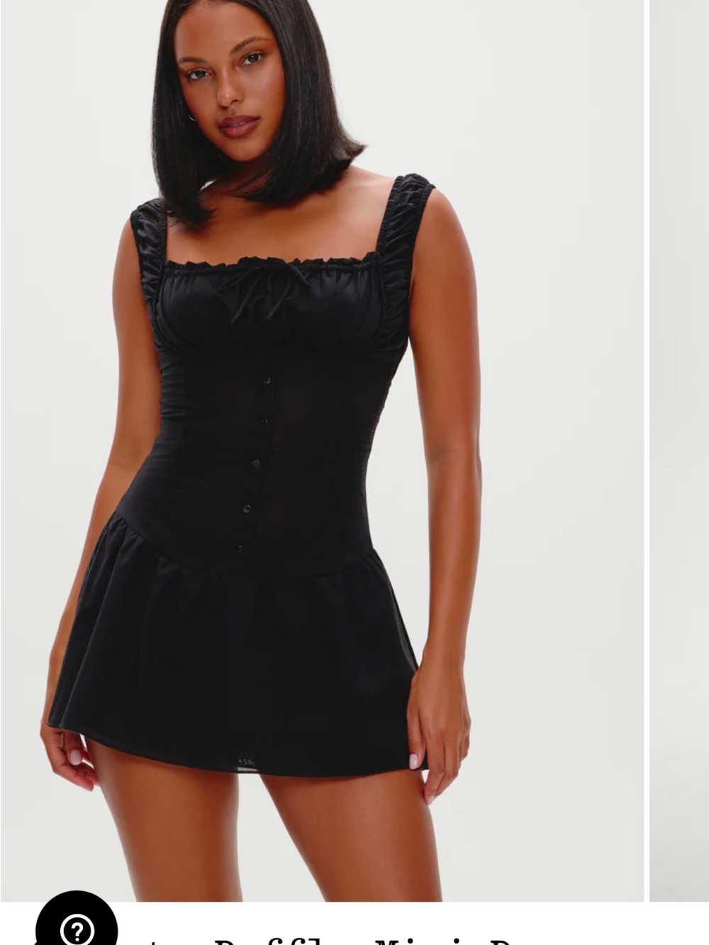 Christa Ruffle Mini Dress - Picture 2 of 3